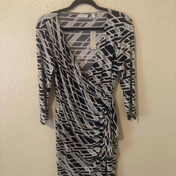 white ruffle mini dress Cadence Size:48